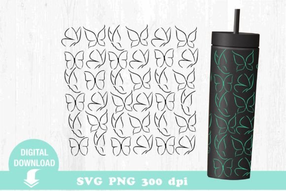 Butterfly Tumbler. Dragonfly.Cricut File