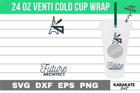 Future Architect 24oz Venti Cup Wrap