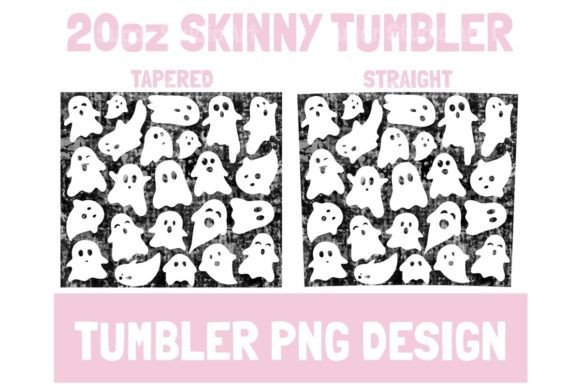 Ghost Sublimation Tumbler Halloween