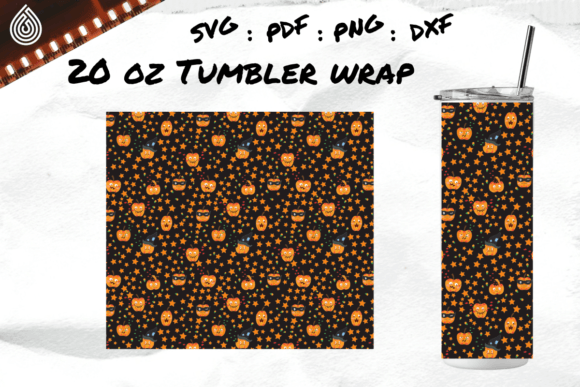 Halloween Pumpkin, 20oz Tumbler