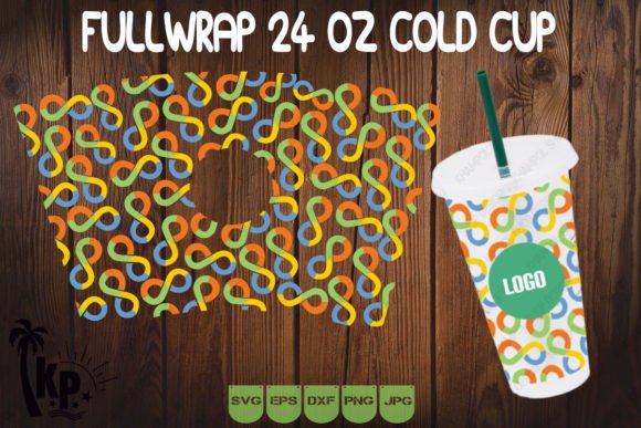 Infinity Autism Awareness 24oz Cold Cup