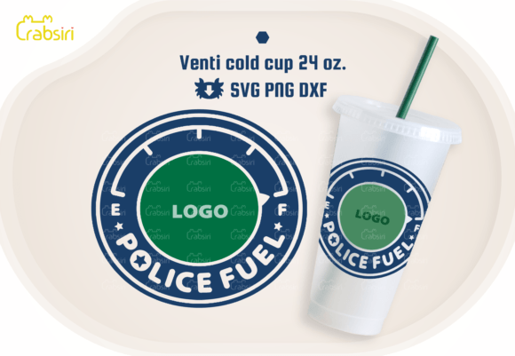 Police Fuel 24oz Cold Cup